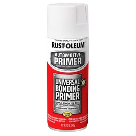 Rust-Oleum 286793 Automotive Universal Bonding Primer Spray, 12 oz, Flat White