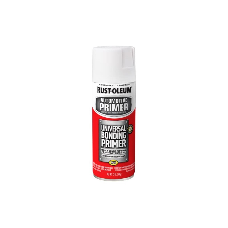 Rust-Oleum 286793 Automotive Universal Bonding Primer Spray, 12 oz, Flat