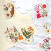 Nfvjfxz 60pcs Large Size DIY Bookmarks Nfvjfxz Transparent Dried Flower