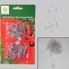 120Pcs Silver Christmas Ornaments Hangers Hooks for Christmas Tree Baubles,
