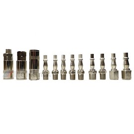 Neilsen CT2887 Quick Connection Couplings and Fittings 12Pcs Set