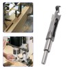 Msiud Square Drill Bit, 20mm Bearing Carbon Steel Mortising Chisel