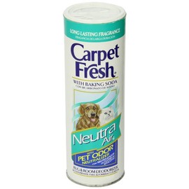 Carpet Fresh Rug and Room Deodorizer with Baking Soda and Pet Odor Neutralizer, Neutra Air Fragrance, 14 OZ
