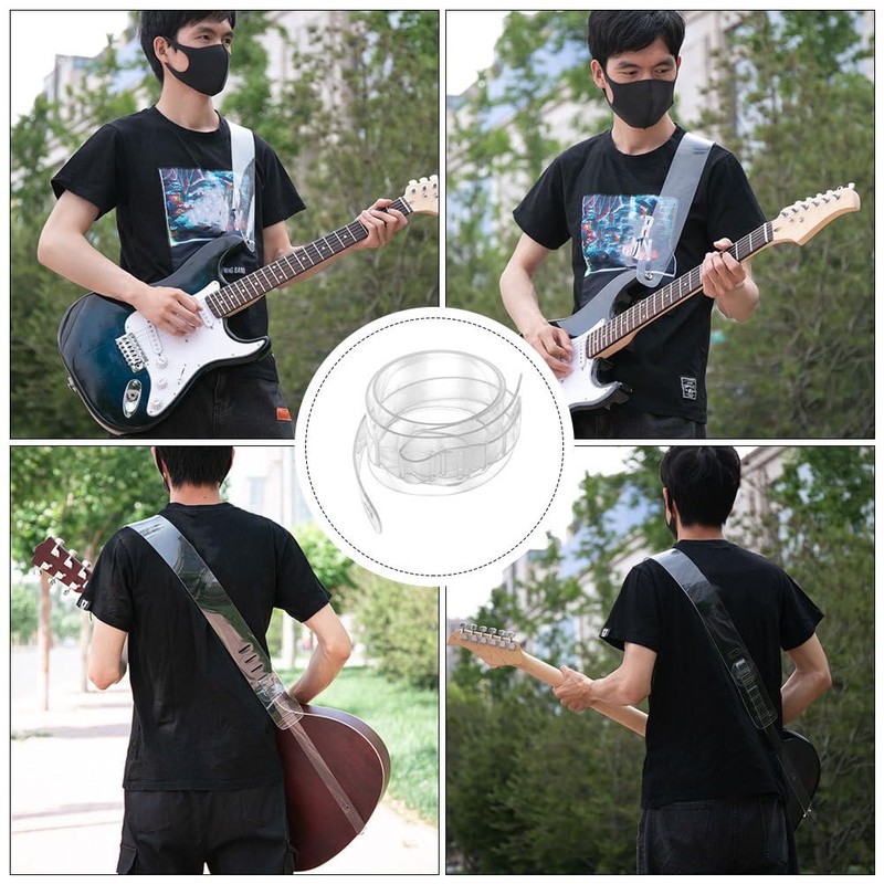 EXCEART 1 Piece Portable Guitar Strap Adjustable Universal PC Strap