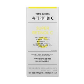 Vital Beauty Super Retinol C 80 packets 722898 / 바이탈뷰티슈퍼레티놀C 80포 722898