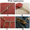 [FUSSED] 5pcs Adjustable Metal Buckle Chain Strap Bag Shorten Metal