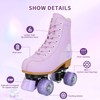 SilverTree Roller Skates for Women and Girls PU Leather High-top