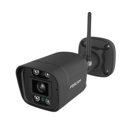 Foscam V8P 4K 8MP Dual Band WiFi Surveillance Camera with Integrated Headlight and Alarm Siren (Black)