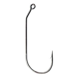 Victory 10886 Black Nickle 30 Degree Round Bend Jig Hook Pack of 100 Size 3/0-3/0 Compares to 32886 Style Hooks. (Victory 10886 BN 30° Round Bend 5/0 100PK)