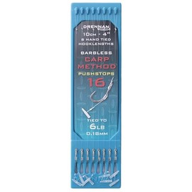 Drennan 4" Carp Method Pushstop Hook Plates: 16 To 6lb