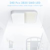 EASY EAGLE LED Ceiling Light Square: 6500 K Ceiling Light