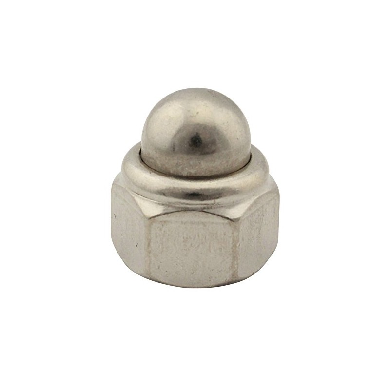 Acorn Nuts (Self-Locking) - M6 - (Pack of 10) -