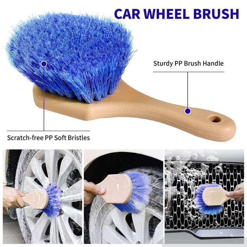Wontolf 62'' Car Wash Brush With Long Handle - Chenille