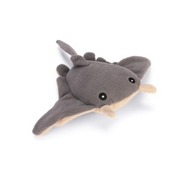 Beeztees Minus One Dog Toy Length 35 cm Width 40 cm Height 8 cm Grey Beige Manta Ray