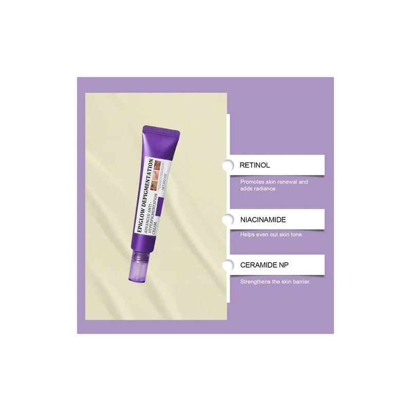 2pcs Crema Epiglow Melanex Advanced Anti-hiperpigmentación