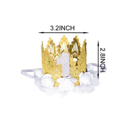 BGFKS Tutu Dress for Baby Girl 1st Birthday Photography Outfit Sets, Dress for Toddler Girls with Lace Rose Flower Crown.(White)