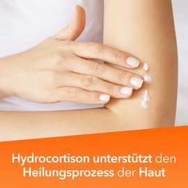 ratiopharm Hydrocortison-ratiopharm® 0,5% Creme bei allergischen und entzündlichen Hautirritationen, Juckreiz, Sonnenbrand und Insektenstichen. 30 g Creme