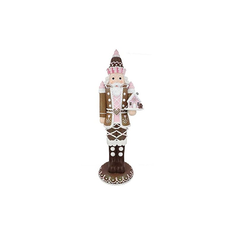 December Diamonds Gingerbread Village Gingerbread Nutcracker - Christmas Decoration, Home