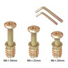 20-Set Furniture Connector Bolt Kit – Wood Furniture Fastener Set