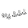 DTGN M3-0.5 x 6mm Flat Head Socket Cap Screws, 80
