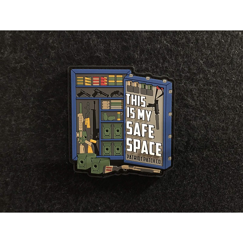 Patriot Patch Co - Safe Space - Blue Patch