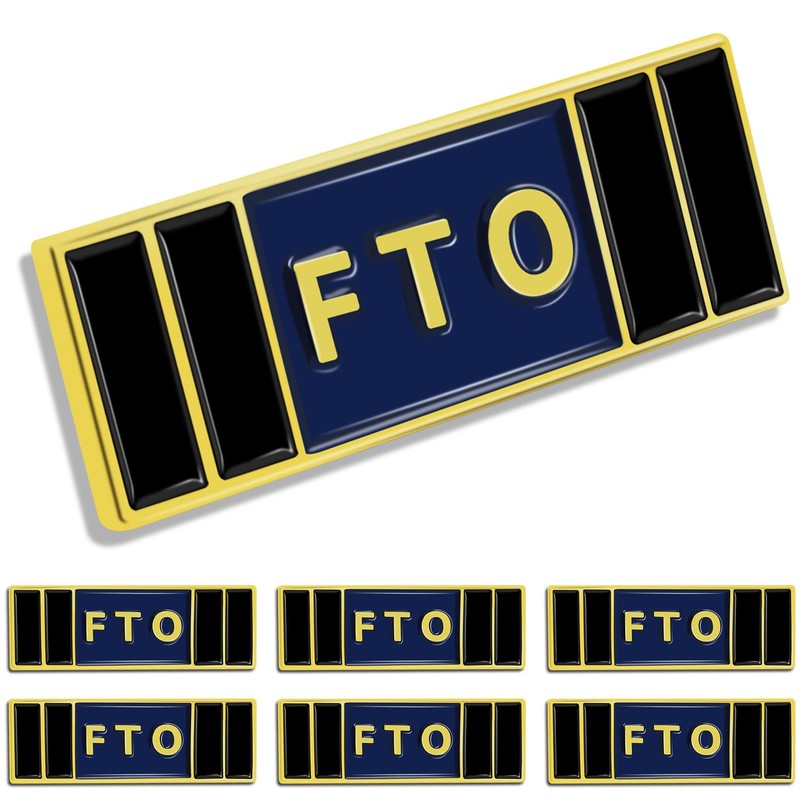 100/Pcs Field Training Officer FTO Police lapel Pins Bulk Badge
