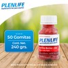 PLENLIFE Gomitas biotina y zinc sin azúcar sabor frutos rojos,