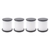 4PCS Vacuum Cleaner Mesh Filters Easily Disassembled Robot Vacuum Replacement
