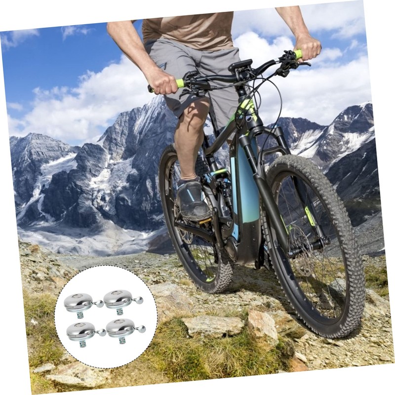 CORHAD 4pcs Retro Bike Bells Loud Crisp Sound Easy Installation