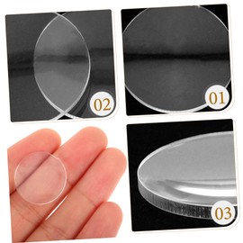 20pcs Magnifying Lenses Convex Magnifier Lens for Crafts Projects and Jewelry Making