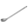 Titanium Long Handle Spork and Spoon, Lightweight Metal Cutlery Utensil