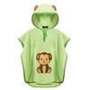 LAYNENBURG Premium Bath Poncho Children with Hood - 100% Cotton