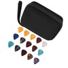 Guitar Pick Bag Set Large Space Waterproof Good Protection EVA