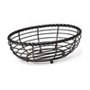 Gourmet Basics by Mikasa 5153171 Rope Metal Oval Bread Basket,