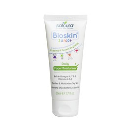 Salcura Natural Skin Therapy, Bioskin Junior Daily Face Moisturiser, Packed With Natural Ingredients, Soothes Irritation, Nourishes & Soothes Dryness & Flakiness 50ml