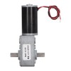 Gear Motor Dual Shaft DC 12V Self Locking Speed Reduction