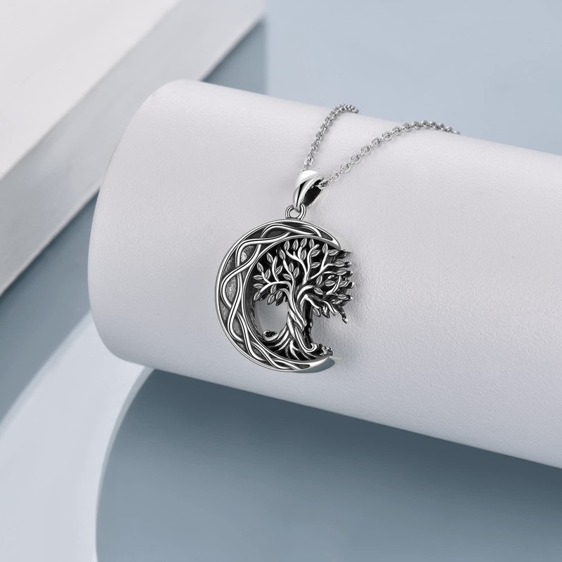 ONEFINITY Tree of Life Urn Necklaces for Ashes Sterling Silver