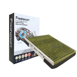 FreshenOPT (F-3248C) Cabin Air Filter, Effective Filtration with Optimized Airflow, Fit for GENESIS G70 G80 G90 HYUNDAI Equus Santa Fe KIA K900 Stinger (1)