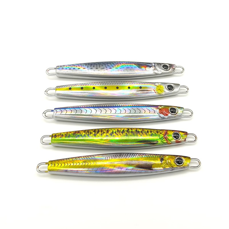Orurdo qb100262a04n0 Metal Jig 3D 5 Color Set, 3.5 oz