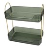 Double Layer Makeup Stand Modern Light Luxury 2 Tier Makeup