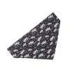 Eco Chic Recycled Dog Bandana 1PCS Washable Triangle Scarf for