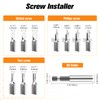 Nuovoware Damaged Screw Extractor Set, Upgraded 33 PCS Easy Out