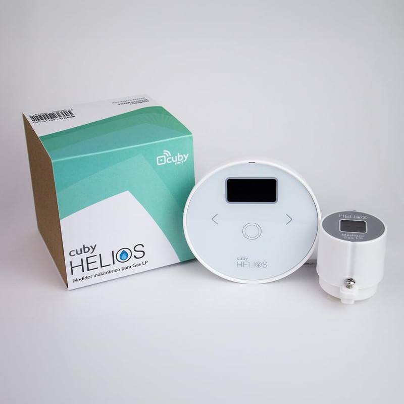 Cuby Smart Helios - Medidor Inteligente de Nivel de Gas