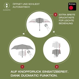 Knirps Horizon Duomatic Umbrella, black