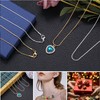 Topacket - Paquete de 24 cadenas de collar a granel,