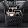 Car Seat Storage Organizer for Front Seats – PU Leather