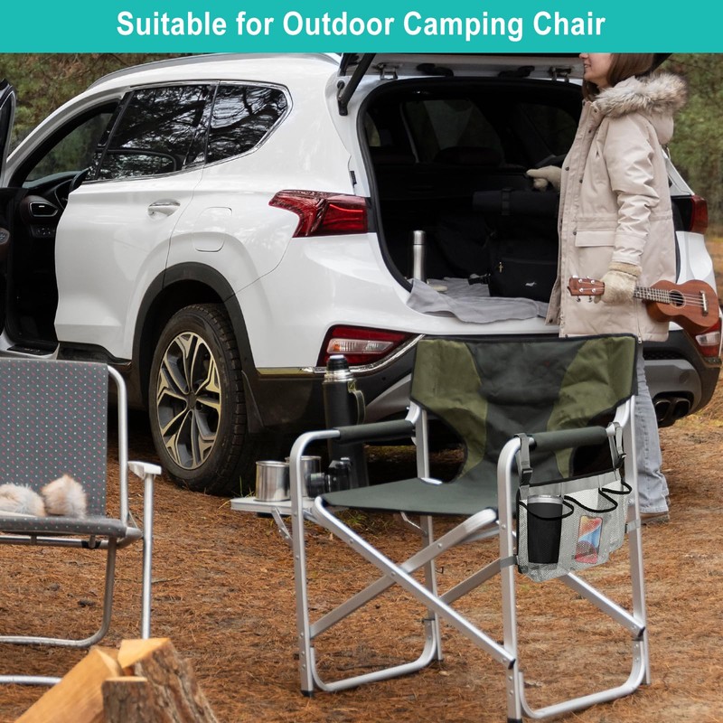 Beautyflier Removable Hanging Bag for Shower Chair, Commode Chair Side