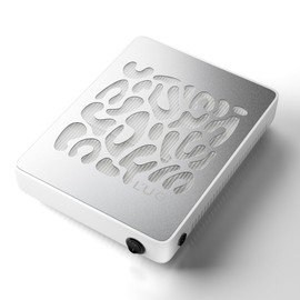 L'UGX Nail Dust Collector, Professional Dust Collector Nail Tech, Powerful Dust Suction Machine Manicure Pedicure Tool for Acrylic Nail Polishing, Low Noise, 30 Pcs Filter Papers