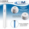 Anti-Scale Filter Cartridge for Standard 20" Filter Housing