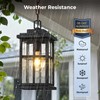 OPAXIS Dusk to Dawn Outdoor Hanging Lights, 14.5 inch Large